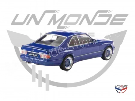 Mercedes-Benz 560 SEC AMG Widebody 1990 Linarite Blue Pearl