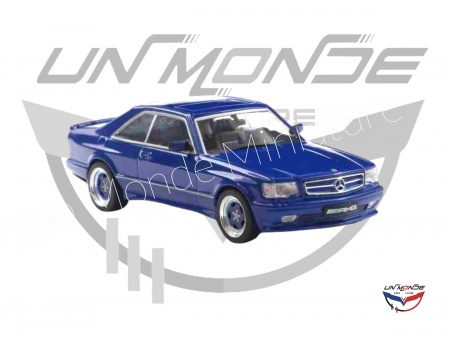 Mercedes-Benz 560 SEC AMG Widebody 1990 Linarite Blue Pearl
