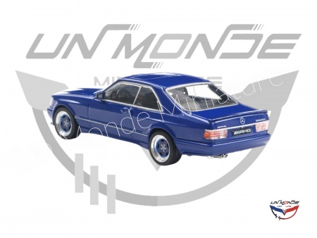 Mercedes-Benz 560 SEC AMG Widebody 1990 Linarite Blue Pearl