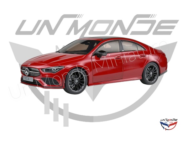 Mercedes-Benz CLA C118 Coupe AMG Line Red 2019