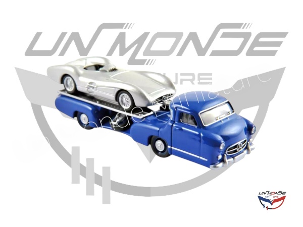 Mercedes-Benz Racing Transporter & Mercedes-Benz W196 1954