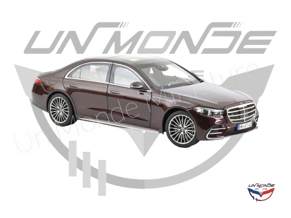 Mercedes-Benz S-Class AMG-Line 2021 Red metallic