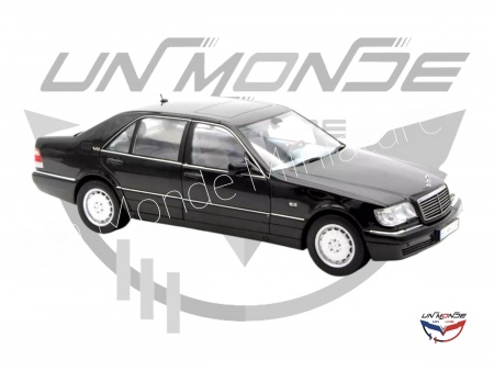 Mercedes-Benz S600 1997 Obsidian Black Metallic