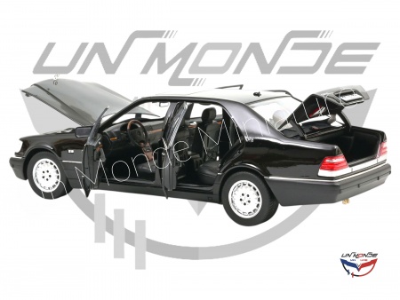 Mercedes-Benz S600 1997 Obsidian Black Metallic