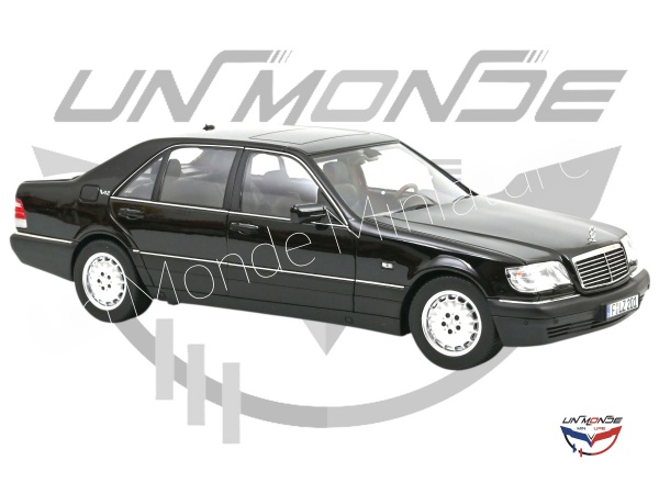Mercedes-Benz S600 1997 Obsidian Black Metallic