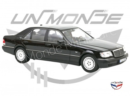 Mercedes-Benz S600 1997 Obsidian Black Metallic