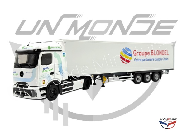 MERCEDES e-ACTROS 600 SEMI FOURGON GROUPE BLONDEL