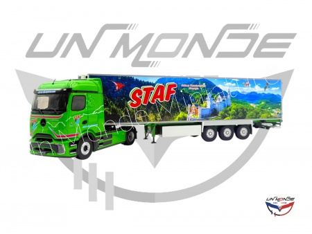 Mercedes E-Actros 600 Semi Frigo Staf Château de Neuschwanstein 