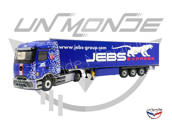 Mercedes E-Actros 600 Semi TAUTLINER JEBS EXPRESS