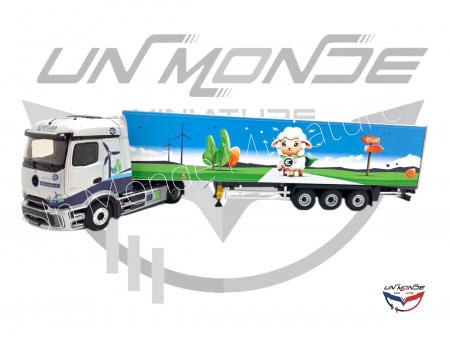 Mercedes E Actros Remorque Fourgon EKLEO TRANSPORTS