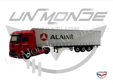 Mercedes E-Actros Remorque Tautliner GROUPE ALAINE