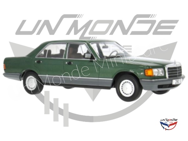 Mercedes S-Klasse W126 1979 Dark Green