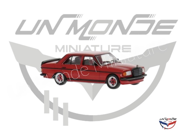 Mercedes W 123 AMG 1980 Red