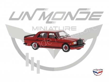 Mercedes W 123 AMG 1980 Red