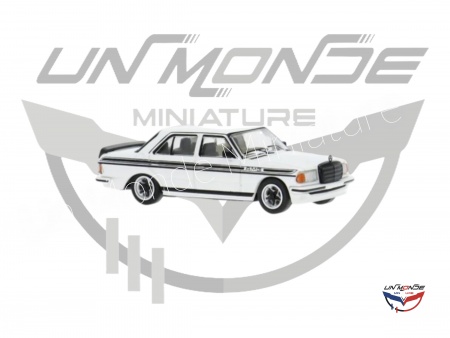 Mercedes W123 AMG 1980 White