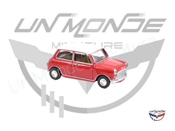 Mini Cooper S 1964 Tartan Red and White Roof