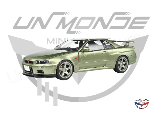 Nissan GT-R R34 1999 Green