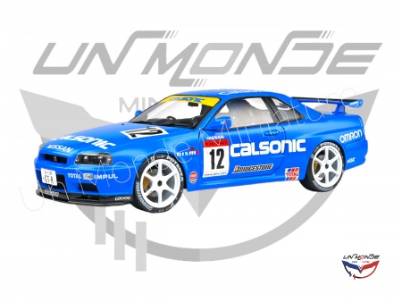Nissan GT-R R34 Streetfighter Calsonic Tribute Blue 2000
