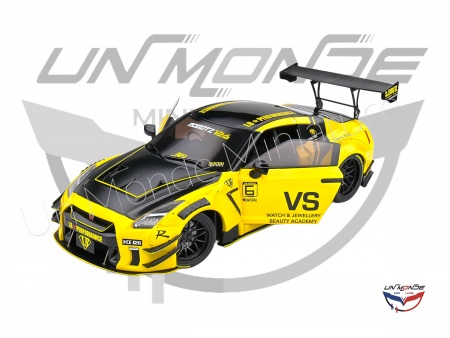 Nissan GT-R R35 With Liberty Walk Body Kit 2.0 2020 Yellow