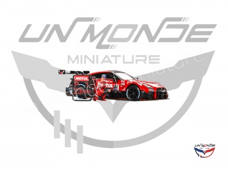 Nissan GT-R R35 With Matsuda Figure #232 MOTUL AUTECH