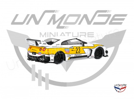 Nissan GTR35 LBWK 2019 Silhouette White