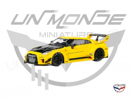 Nissan GTR35 LBWK Silhouette 2019 Yellow