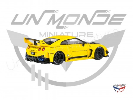 Nissan GTR35 LBWK Silhouette 2019 Yellow