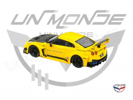 Nissan GTR35 LBWK Silhouette 2019 Yellow