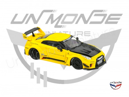 Nissan GTR35 LBWK Silhouette 2019 Yellow