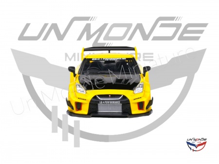 Nissan GTR35 LBWK Silhouette 2019 Yellow