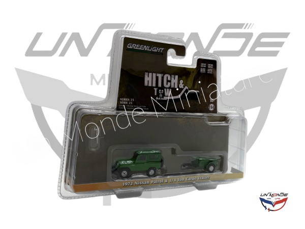 Nissan Patrol 1972 & 1/4 Ton Cargo Trailer