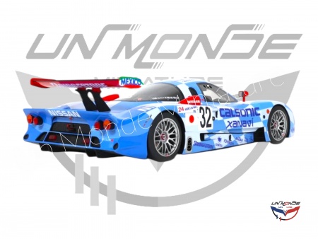 Nissan R390 GTI 1998 Blue Le Mans