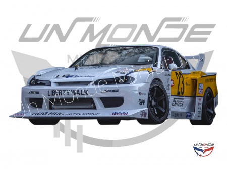 Nissan S15 Silva LB Super Silhouette 2021 White