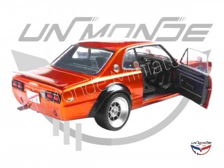 Nissan Skyline C10 Hakosuka Solido Works 1970 Orange Metallic