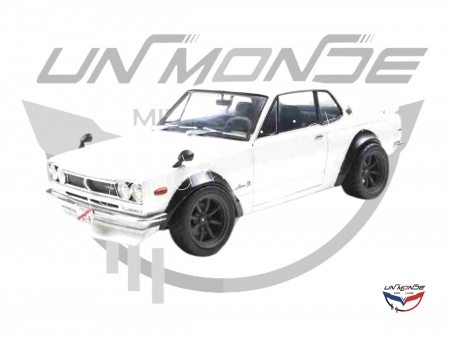 Nissan Skyline C10 Hakosuka Solido Works 1970 Pearl White