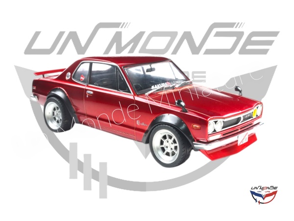 Nissan Skyline C10 Hakosuka Solido Works 1970 Red Metallic
