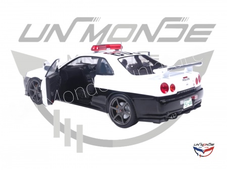 Nissan Skyline GT-R (BNR34) 1999 Japenese Police White