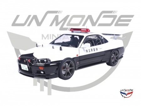 Nissan Skyline GT-R (BNR34) 1999 Japenese Police White