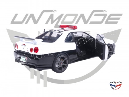Nissan Skyline GT-R (BNR34) 1999 Japenese Police White