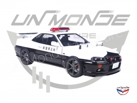 Nissan Skyline GT-R (BNR34) 1999 Japenese Police White