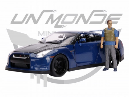 Nissan Skyline GT-R  W/Brian\'s Figure Blue