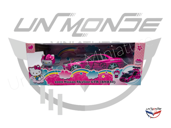 Nissan Skyline GT-R  with Hello Kitty Figurine