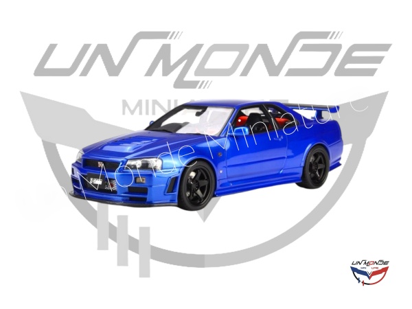 Nissan Skyline GT-R R34 Z-Tune 1998 Bayside Blue