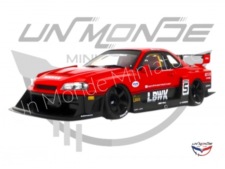 Nissan Skyline R34 GT-R LB Super Silhouette 2020 Red