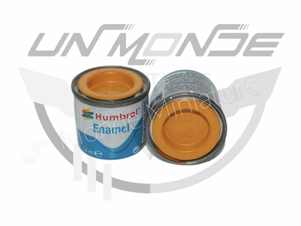 No 46 Orange Mat Pot No 1 14ml