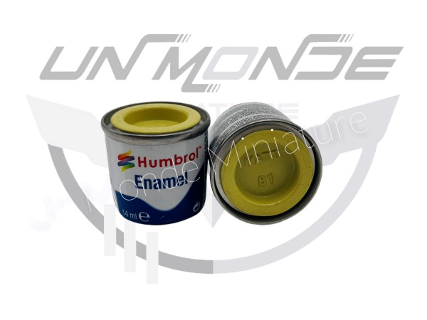 No 81 Jaune Ple Mat Pot No 1 14ml