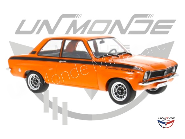 Opel Ascona A 1973 Orange and Black