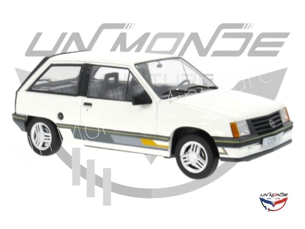 Opel Corsa A SR Blanche 1983