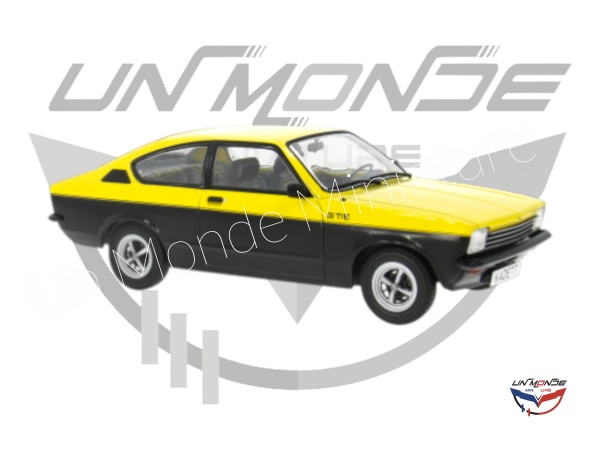 Opel Kadett C Coupe GT/E Jaune & Noir 1975