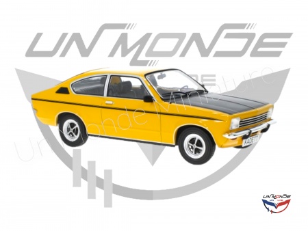 Opel Kadett C Coupe SR Gold and Black